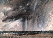 John Constable Seascape Study with Rain Cloud Germany oil painting artist